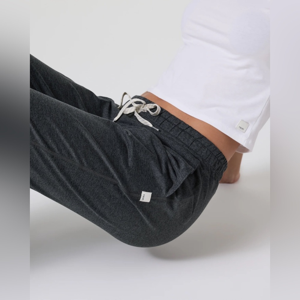 Vuori Performance Joggers Long Small Charcoal Heather - Picture 4 of 8